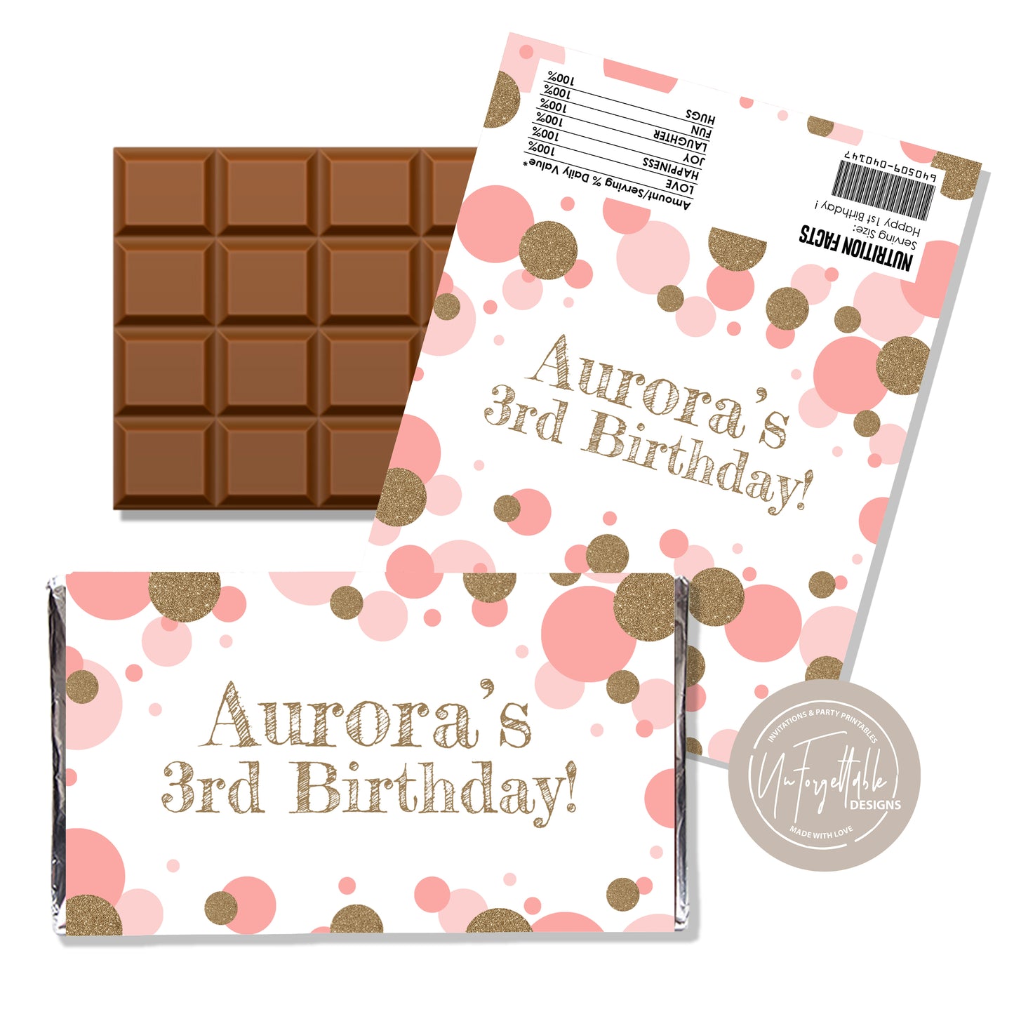 CIRCLES - CHOCOLATE WRAPPER