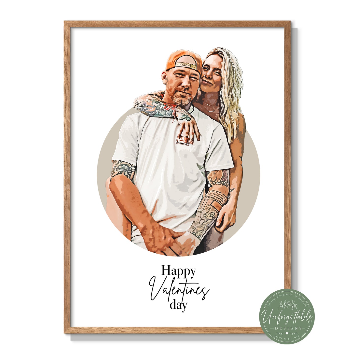 Happy Valentine's - Cartoonized