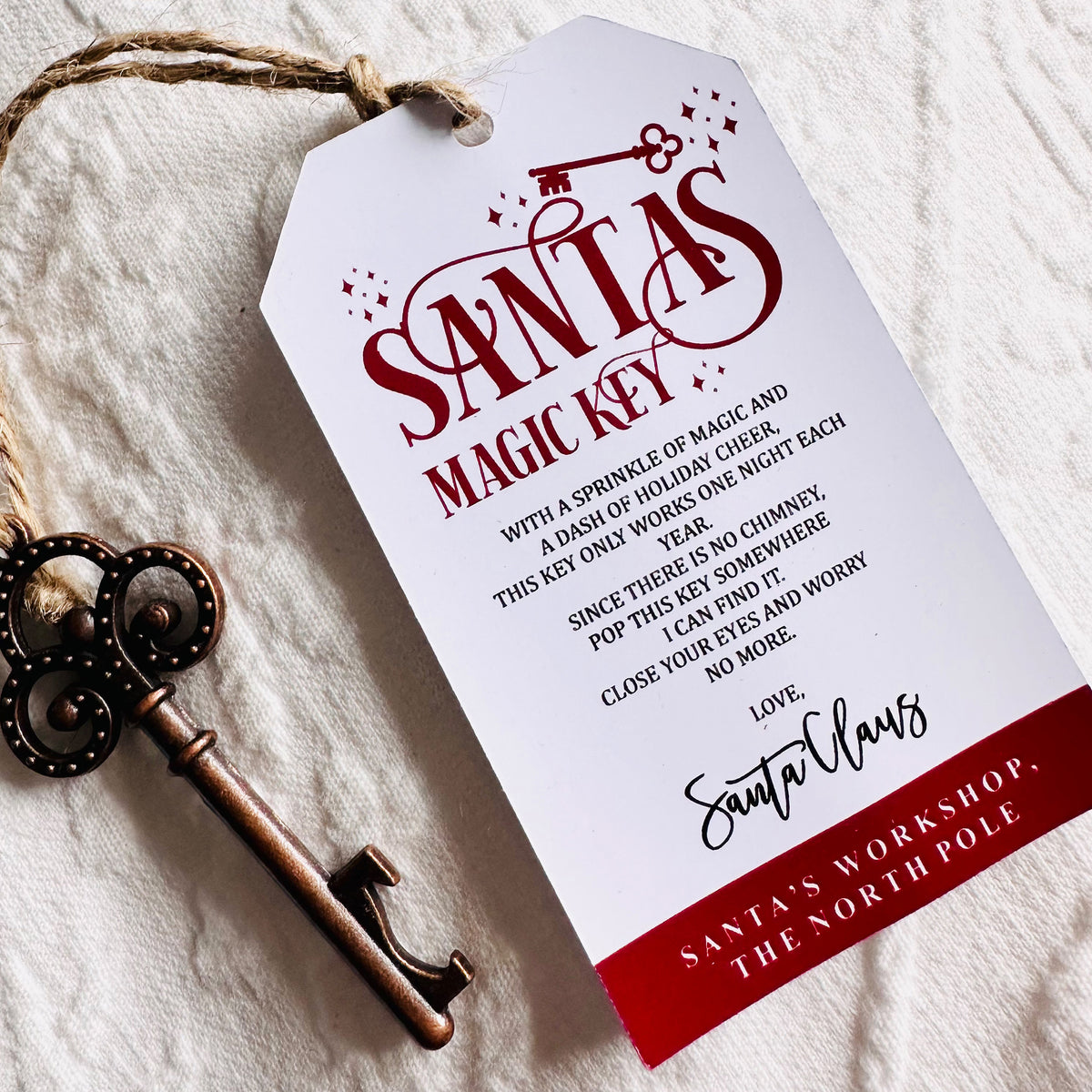 Baby's First Christmas Personalised Letter from Santa Claus – Candy Stripes
