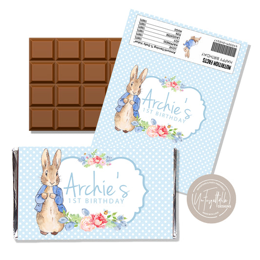 PETER RABBITS GARDEN - CHOCOLATE WRAPPER