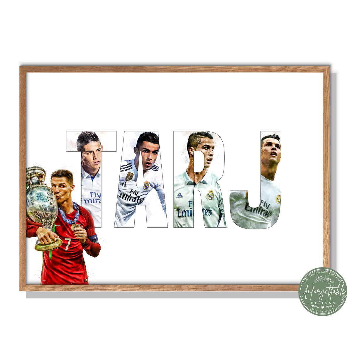 Ranaldo - Personalised Kids Name Print