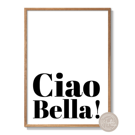 Ciao Bella!